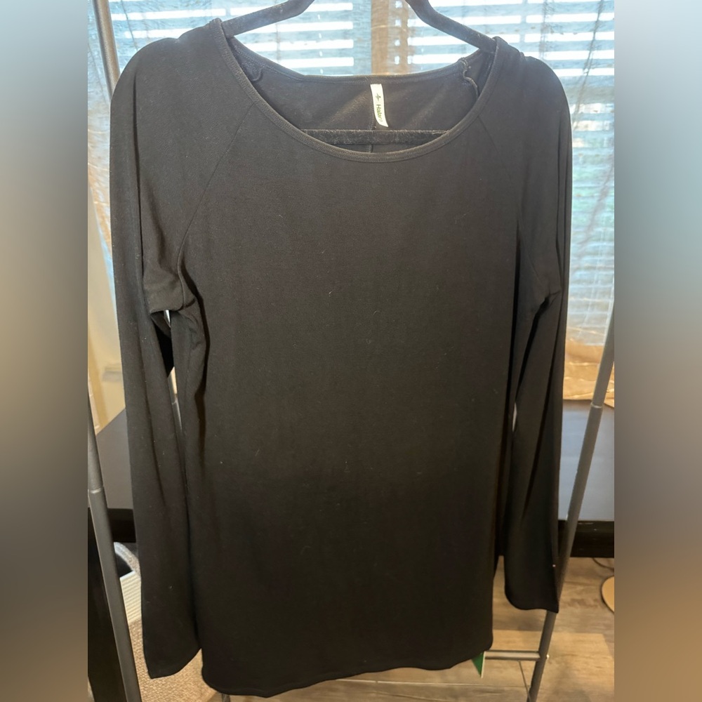 HALARA Charcoal Long Sleeve Top